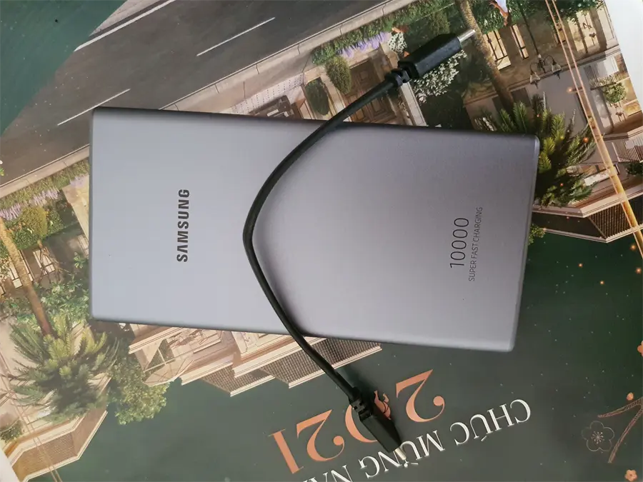 hách hàng review Pin sạc dự phòng Polymer 10.000 mAh Type C PD 25W Samsung EB-P3300 6