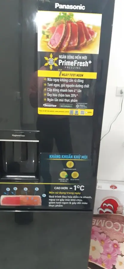 Khách hàng review Tủ lạnh Panasonic Inverter 377 lít NR-BX421GPKV 38