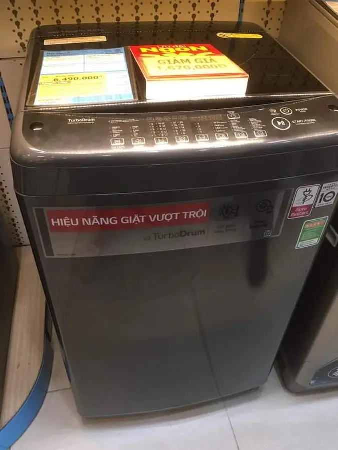 Khách hàng review Máy giặt LG TurboDrum Inverter 9 kg T2109VSAB 17