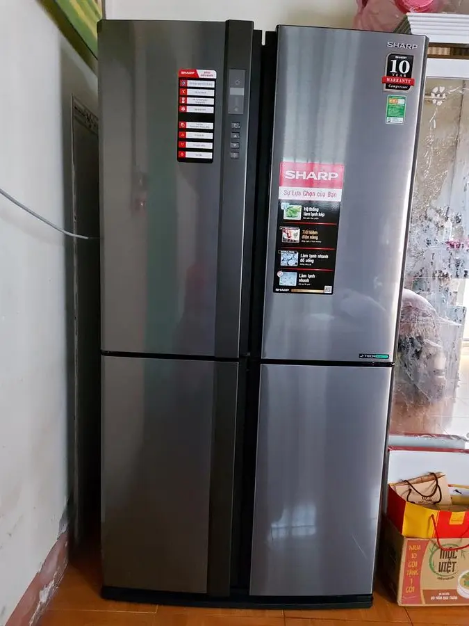 Khách hàng review Tủ lạnh Sharp Inverter 556 lít SJ-FX630V-ST 7