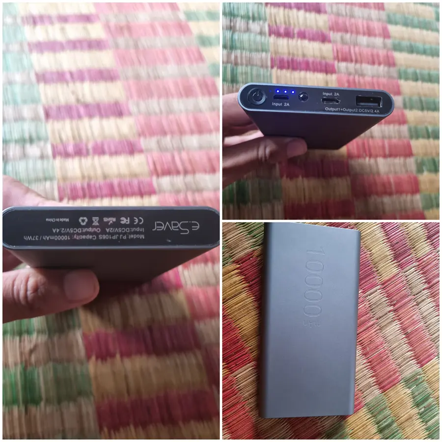 Khách hàng review Pin sạc dự phòng Polymer 10.000 mAh Type C 10W eSaver PJ JP106S 8