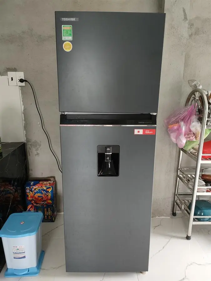 Khách hàng review Tủ lạnh Toshiba Inverter 337 lít GR-RT435WE-PMV(06)-MG 7