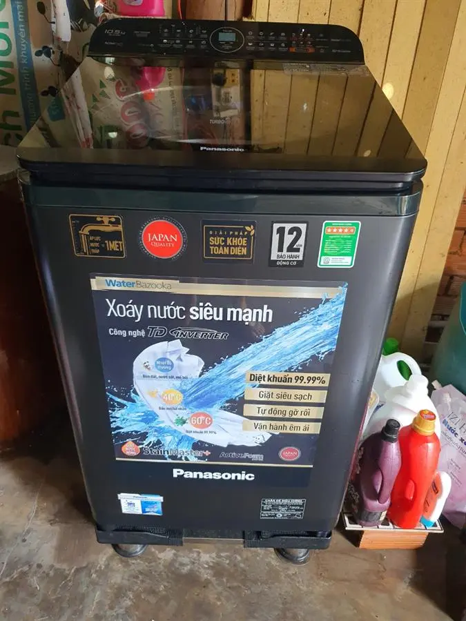 Khách hàng review Máy giặt Panasonic Inverter 10.5 Kg NA-FD10VR1BV 34