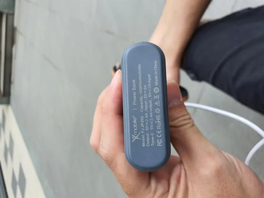 Khách hàng review Pin sạc dự phòng Polymer 15.000 mAh Type C 12W Xmobile PJ JP200 8