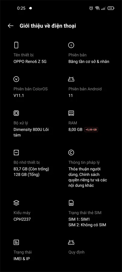 Khách hàng review Điện thoại OPPO Reno6 Z 5G 15