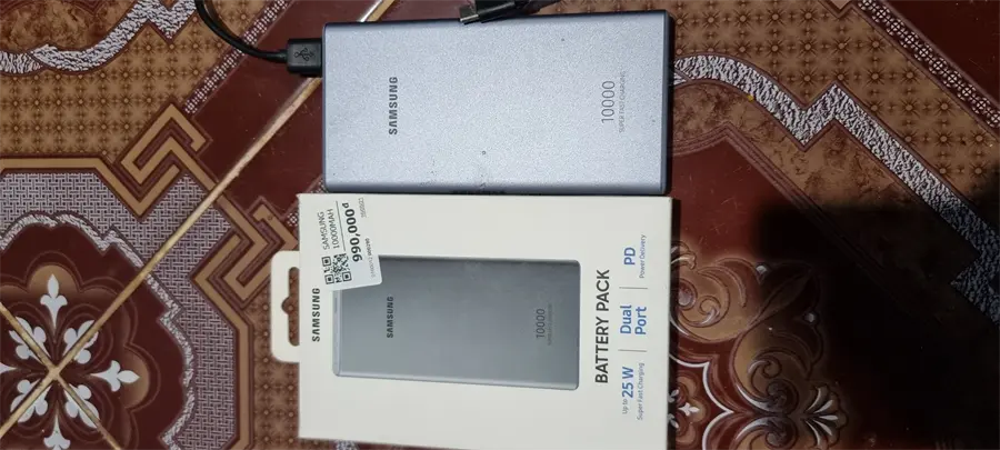Khách hàng review Pin sạc dự phòng Polymer 10.000 mAh Type C PD 25W Samsung EB-P3300 4