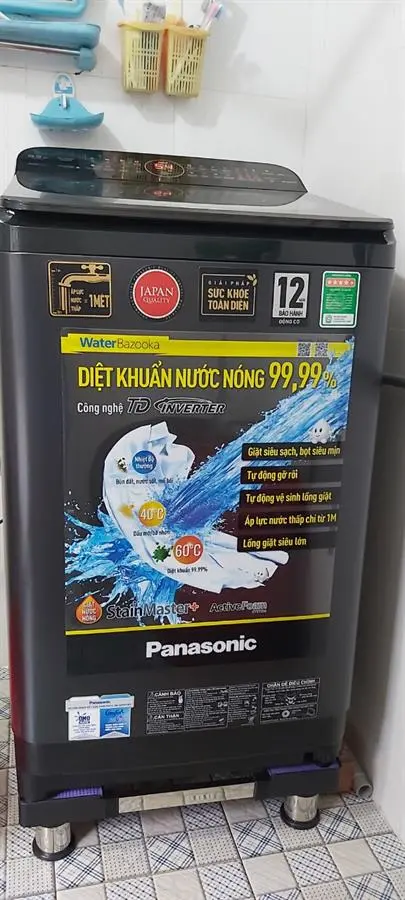 Khách hàng review Máy giặt Panasonic Inverter 9.5 Kg NA-FD95V1BRV 40