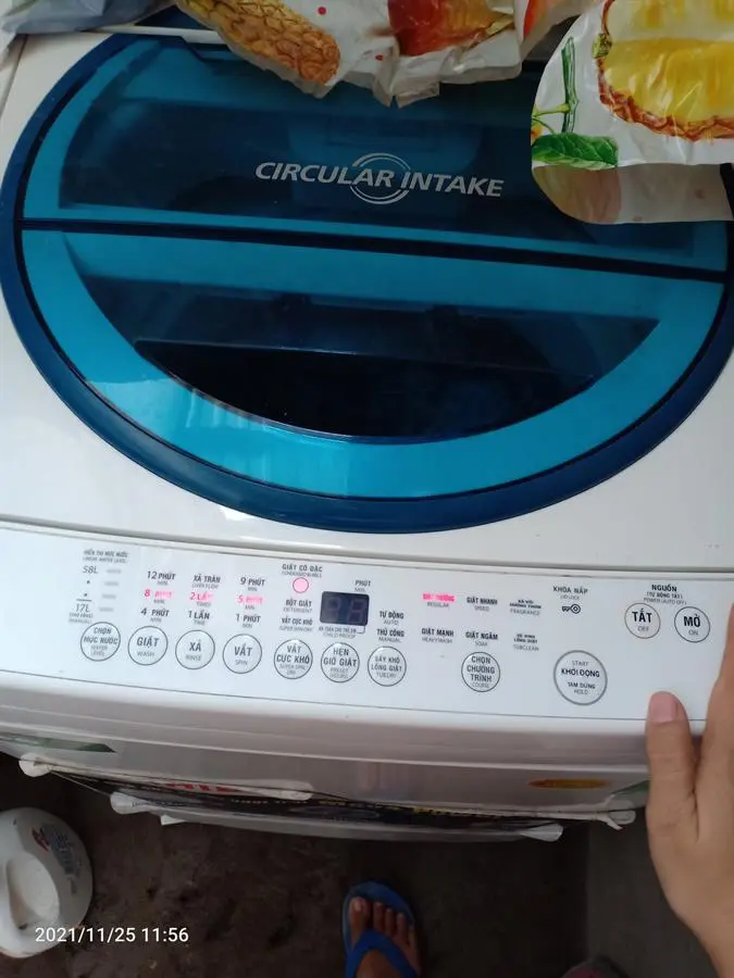 Khách hàng review Máy giặt Toshiba 8.2 kg AW-F920LV WB 8