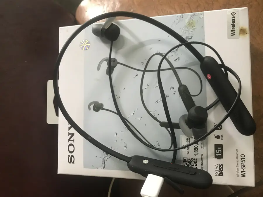 Khách hàng review Tai nghe Bluetooth Sony Extra Bass WI-SP510/BZ E 1