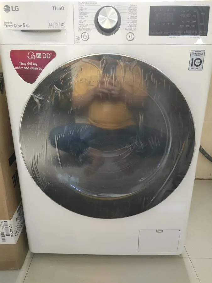 Khách hàng review Máy giặt LG Inverter 9 kg FV1409S2W 3
