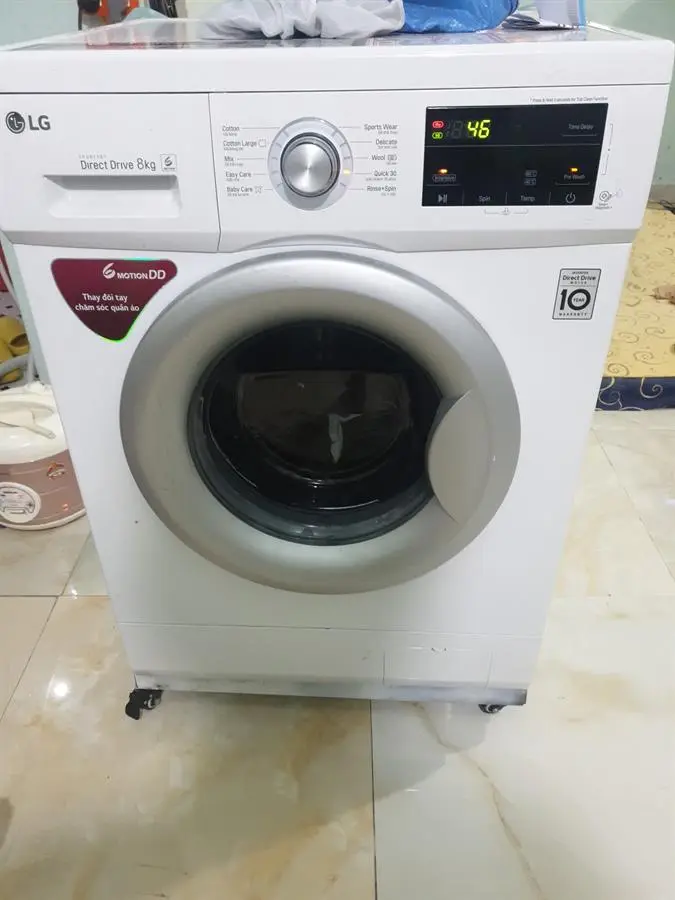 Khách hàng review Máy giặt LG AI DD Inverter 8.5 kg FV1408S4W 58