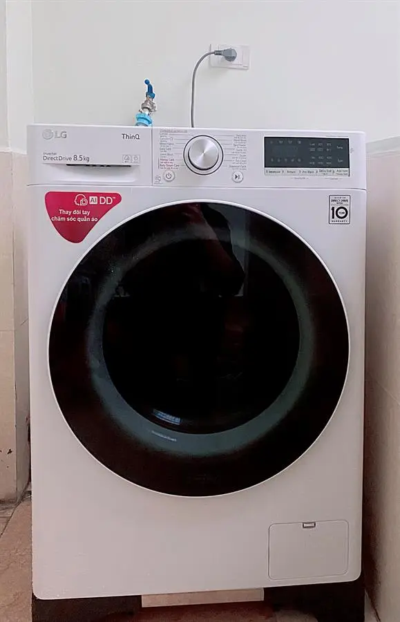 Khách hàng review Máy giặt LG AI DD Inverter 8.5 kg FV1408S4W 56