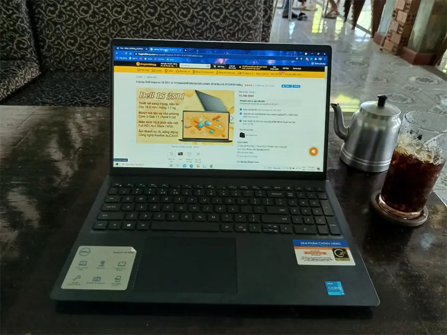 Khách hàng review Laptop Dell Inspiron 15 3511 i3 1115G4/4GB/256GB/OfficeH 3