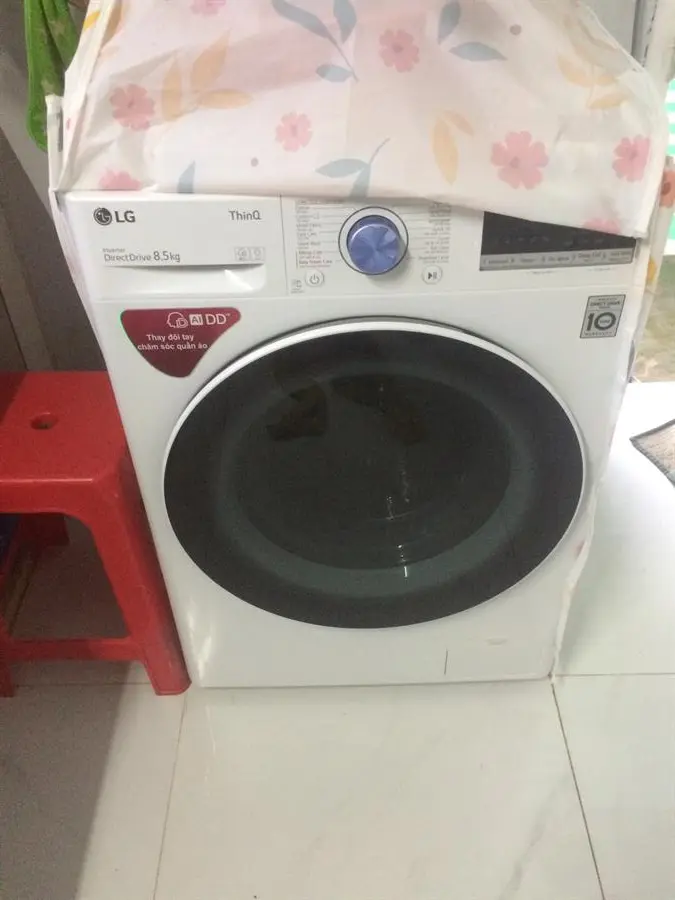 Khách hàng review Máy giặt LG AI DD Inverter 8.5 kg FV1408S4W 55