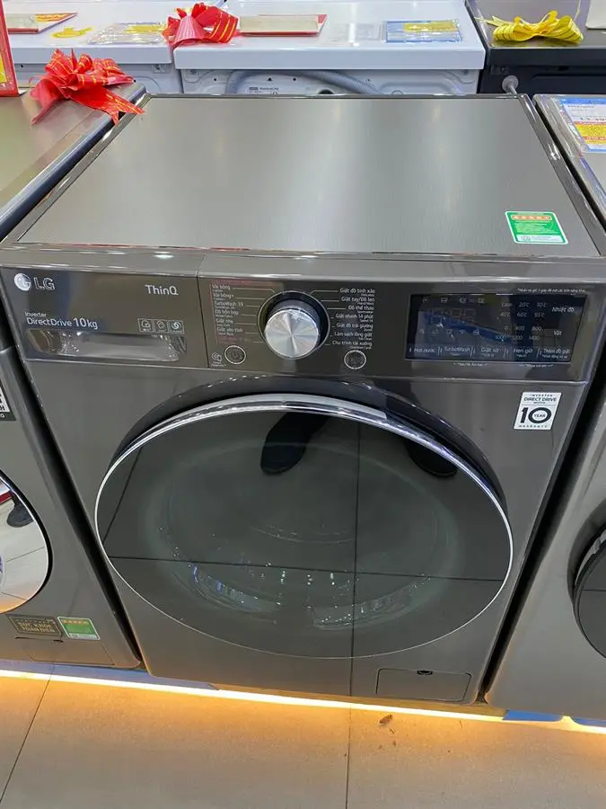 Khách hàng review Máy giặt LG AI DD Inverter 10 kg FV1410S3B 35