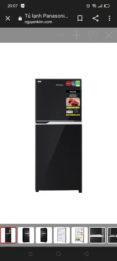 Khách hàng review Tủ lạnh Panasonic Inverter 188 lít NR-BA229PKVN 203