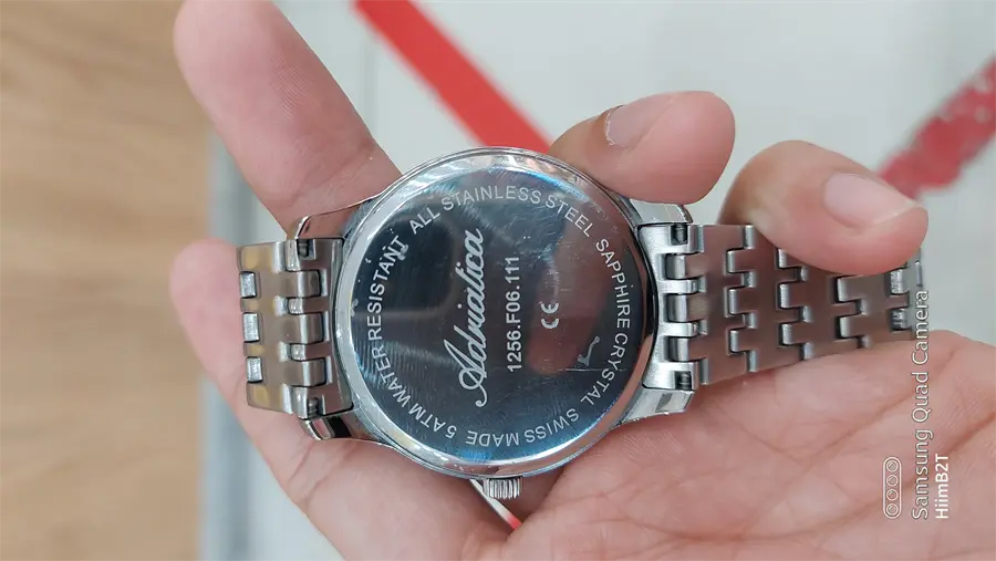 Khách hàng review Đồng hồ ADRIATICA 40 mm Nam A1256.5113Q 2