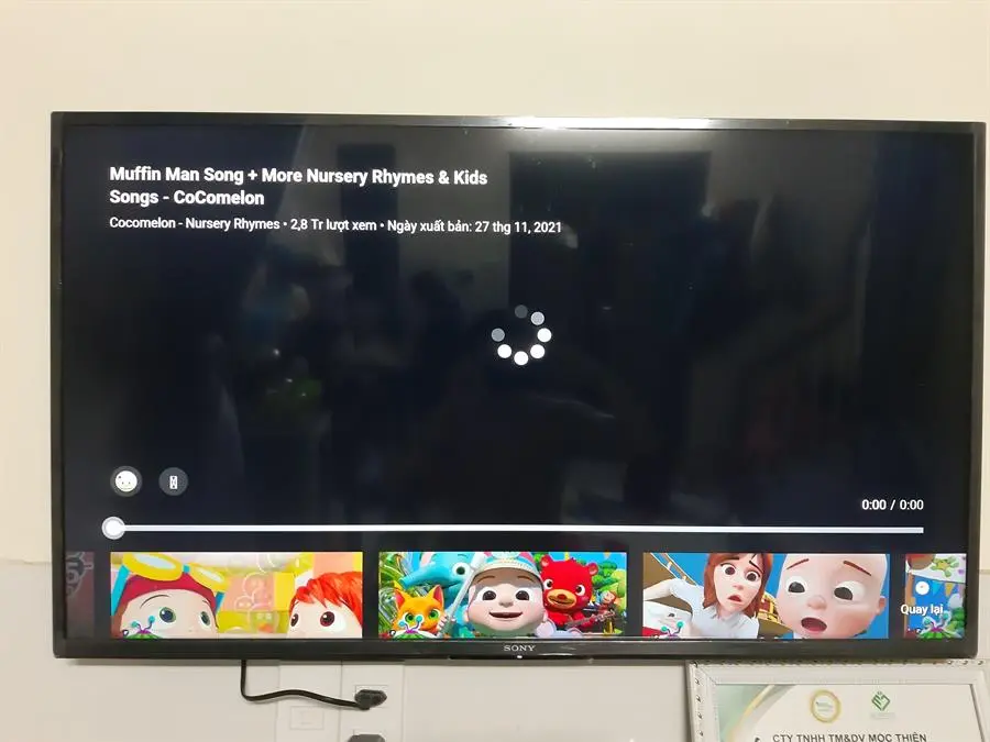 Khách hàng review Android Tivi Sony 4K 43 inch KD-43X75 35