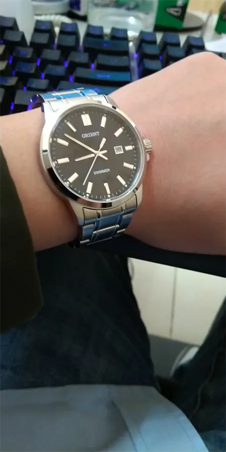 Khách hàng review Đồng hồ ORIENT 41 mm Nam SUNE5003B0 2