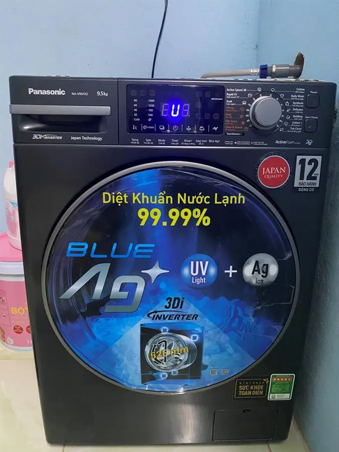 Khách hàng review Máy giặt Panasonic Inverter 9.5 Kg NA-V95FX2BVT 21