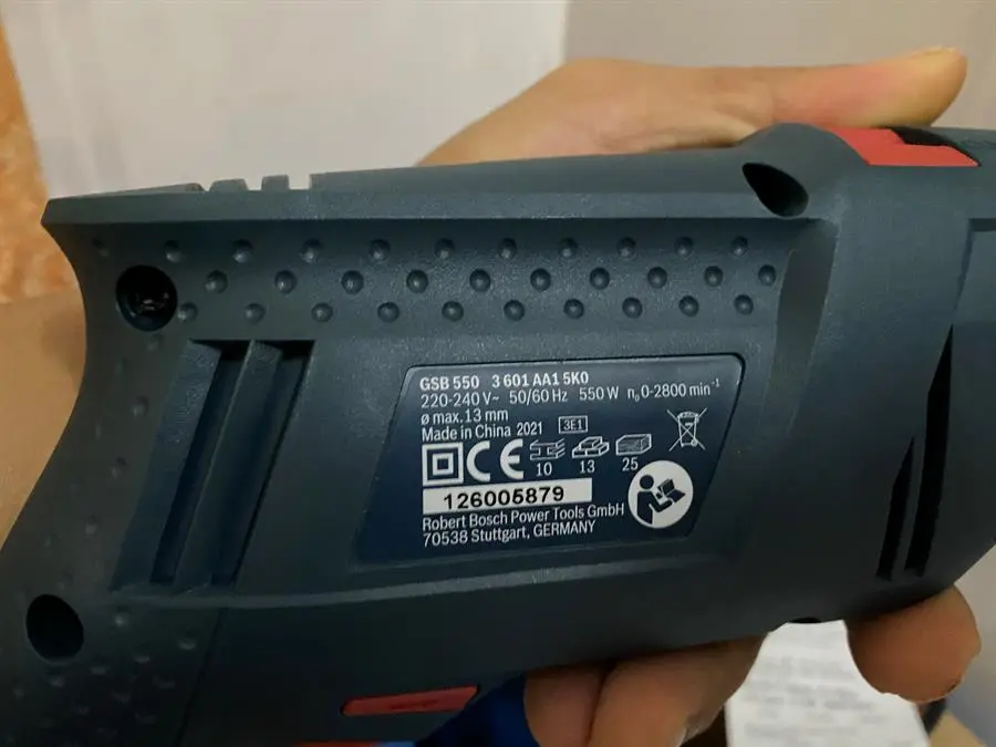 Khách hàng review Máy khoan động lực điện Bosch GSB 550 550W 5