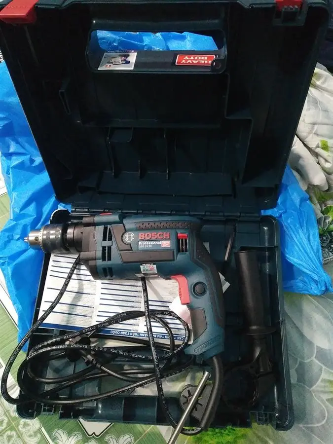 Khách hàng review Máy khoan động lực điện Bosch GSB 16 RE 750W 18