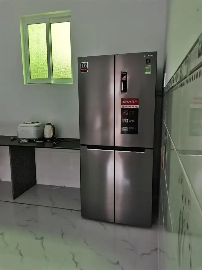 Khách hàng review Tủ lạnh Sharp Inverter 401 lít Multi Door SJ-FXP480V-SL 16