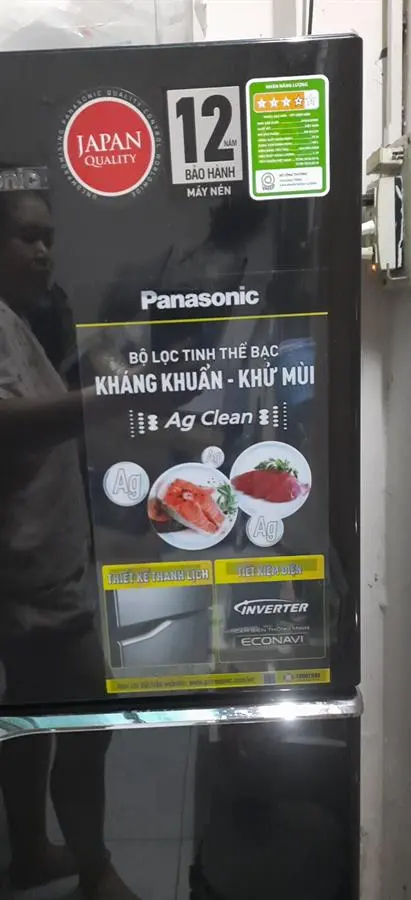 Khách hàng review Tủ lạnh Panasonic Inverter 188 lít NR-BA229PKVN 182