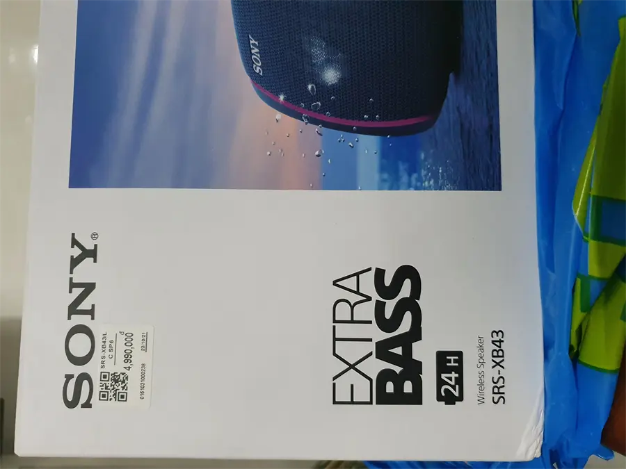 Khách hàng review Loa Bluetooth Sony Extra Bass SRS-XB43 5