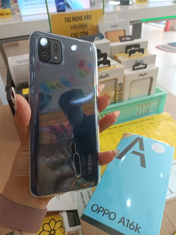 Khách hàng review Điện thoại OPPO A16K 3