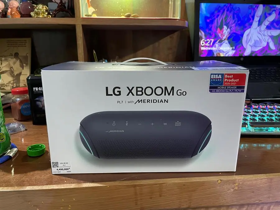 Khách hàng review Loa Bluetooth LG Xboom Go PL7 Xanh Đen 5