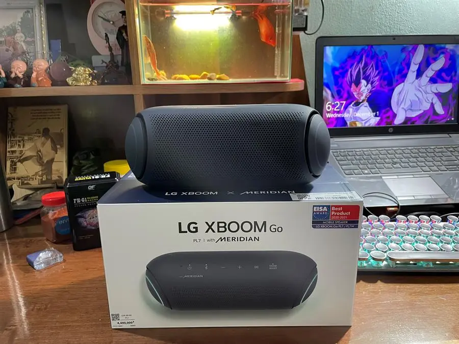 Khách hàng review Loa Bluetooth LG Xboom Go PL7 Xanh Đen 4