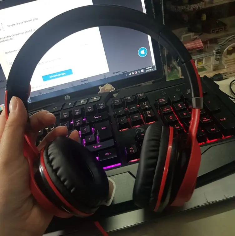 Khách hàng review Tai nghe chụp tai Kanen IP-2050 1