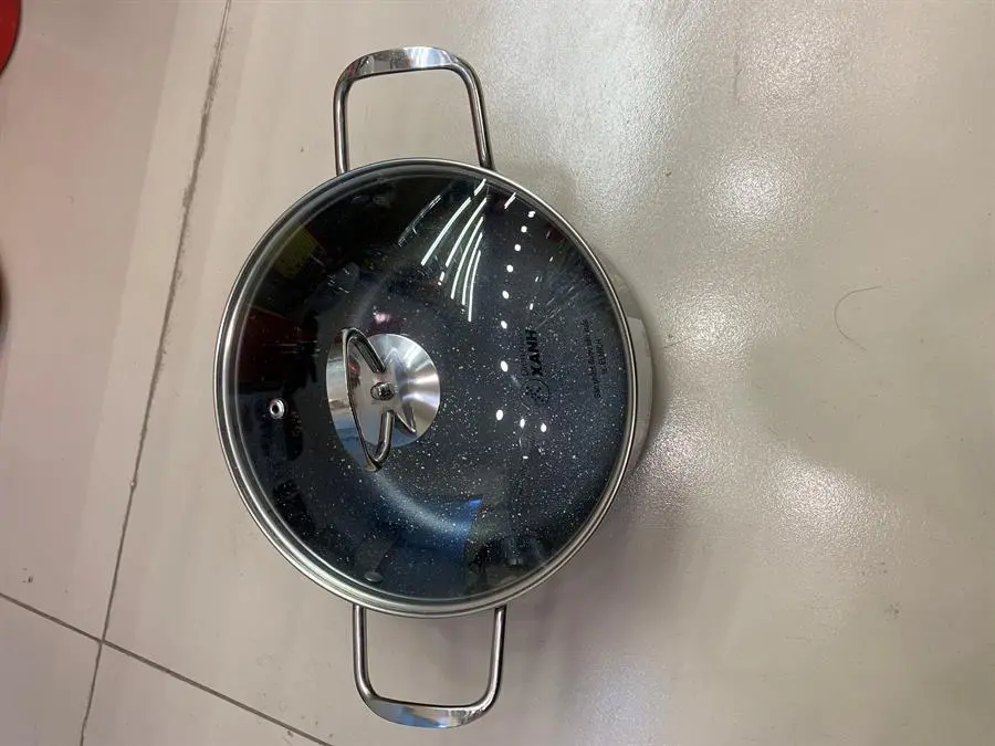 Khách hàng review Nồi nhôm chống dính nắp kính 16 cm DMX NDE 1