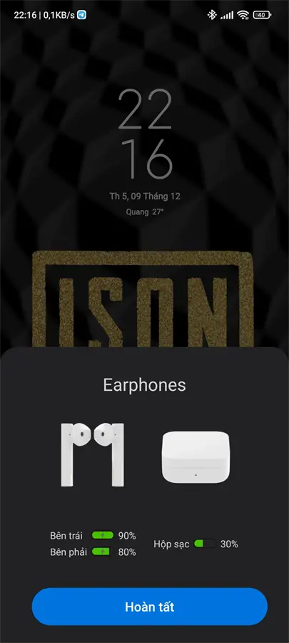 Khách hàng review Tai nghe Bluetooth True Wireless Earphones 2 Basic Xiaomi BHR4089GL Trắng 2