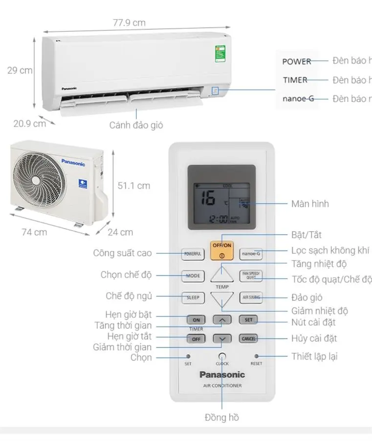 Khách hàng review Máy lạnh Panasonic 1 HP CU/CS-N9WKH-8M 26