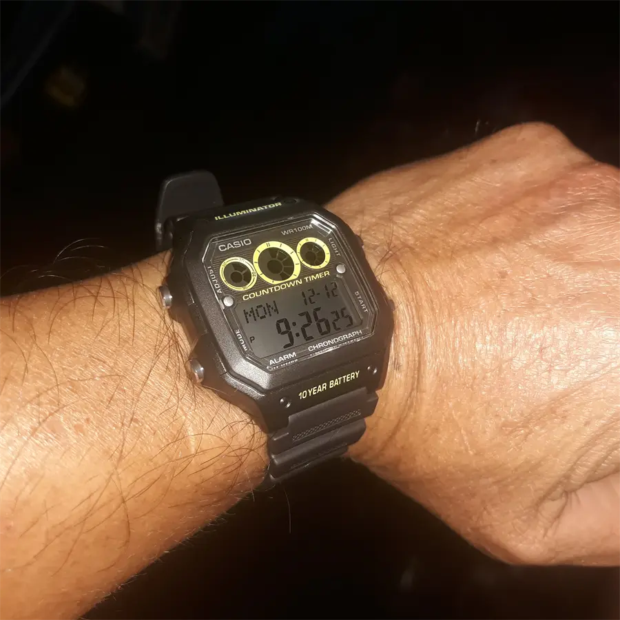 Khách hàng review Đồng hồ CASIO Timeless 42 mm Nam AE-1300WH-8AVDF 7