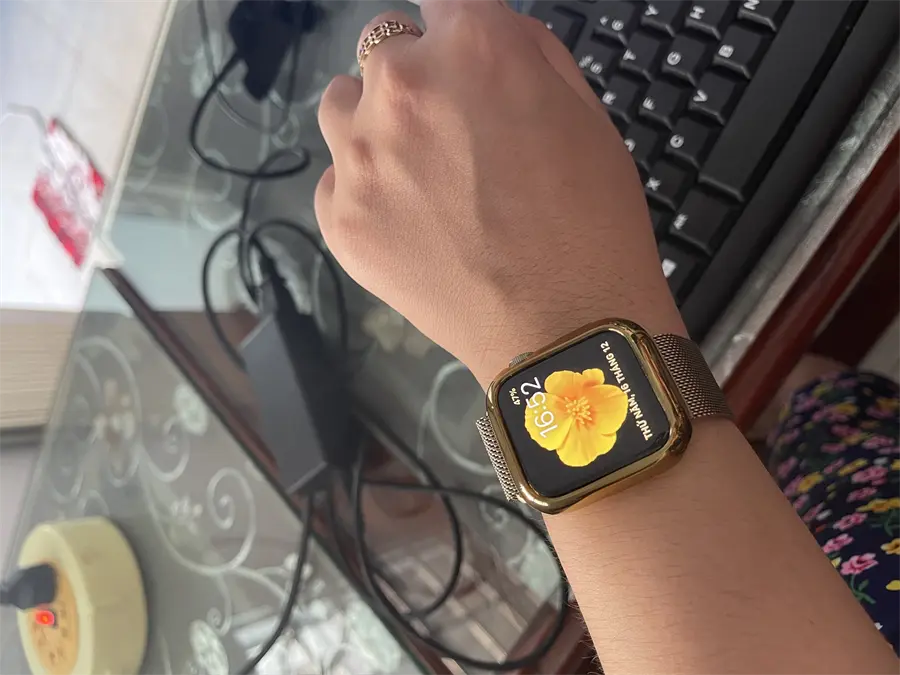 Khách hàng review Đồng hồ thông minh Apple Watch S6 LTE 40mm viền thép dây thép 1
