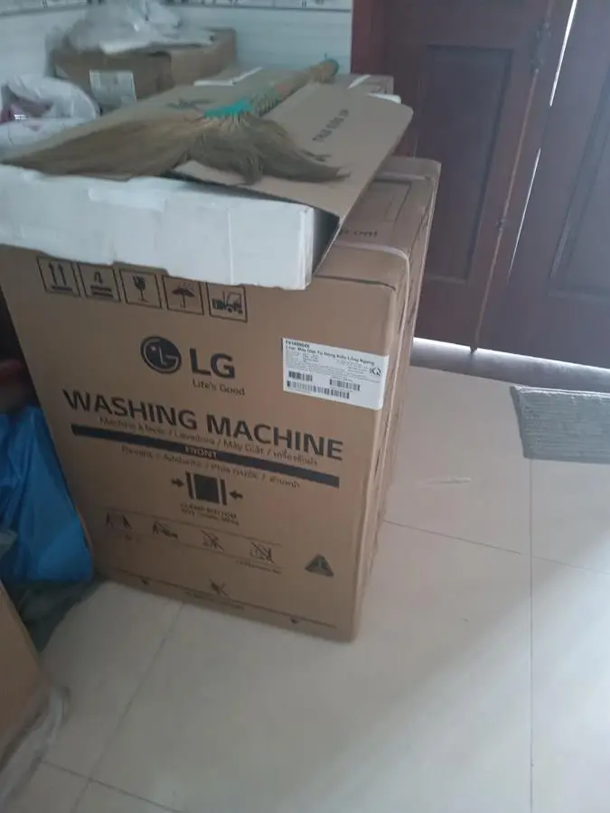 Khách hàng review Máy giặt sấy LG AI DD Inverter giặt 9 kg - sấy 5 kg FV1409G4V 18