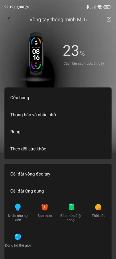 Khách hàng review Vòng đeo tay thông minh Mi Band 6 Đen 37