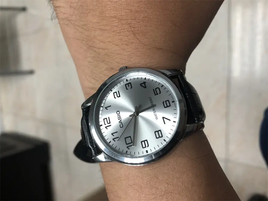 Khách hàng review Đồng hồ CASIO Timeless 38 mm Nam MTP-V001L-7BUDF 9