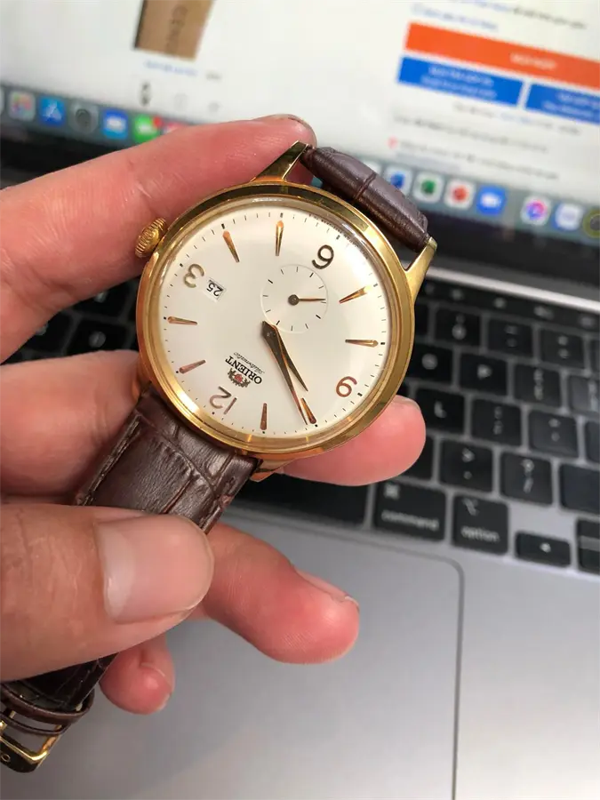 Khách hàng review Đồng hồ ORIENT Bambino 40.5 mm Nam RA-AP0004S10B 3