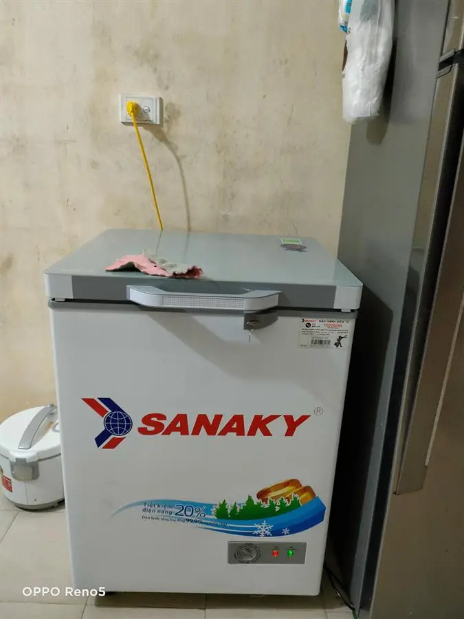 Khách hàng review Tủ đông Sanaky 100 lít VH-1599HYK 9