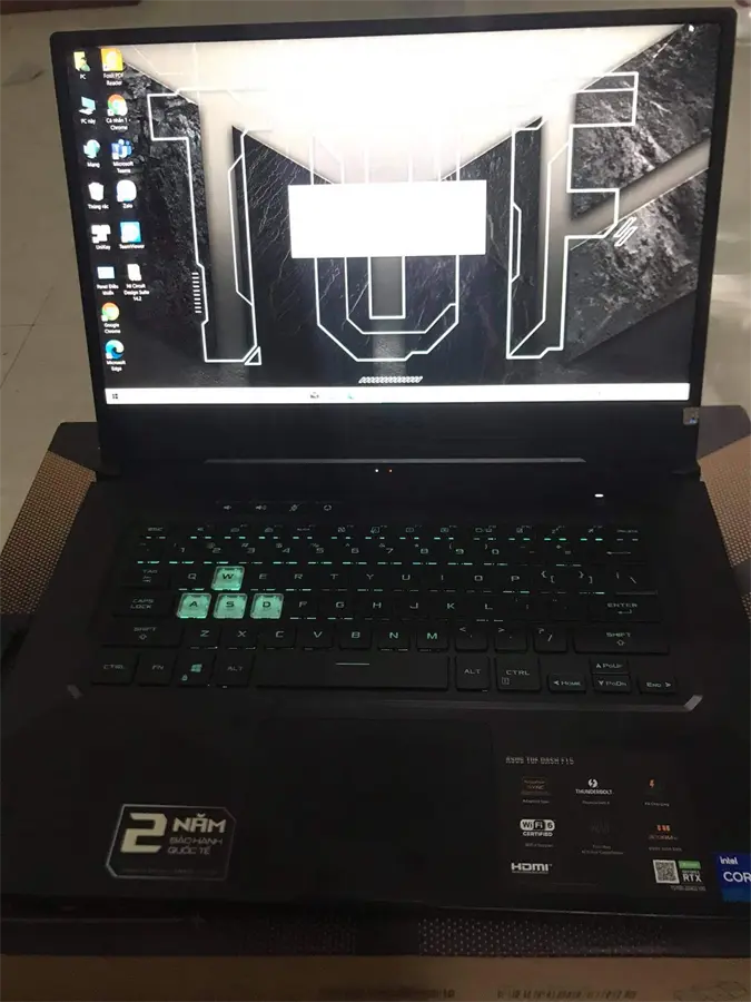 Khách hàng review Laptop Asus TUF Gaming FX516PE i7 11370H/8GB/512GB/4GB RTX3050Ti/144Hz/Win10 (HN005T) 1