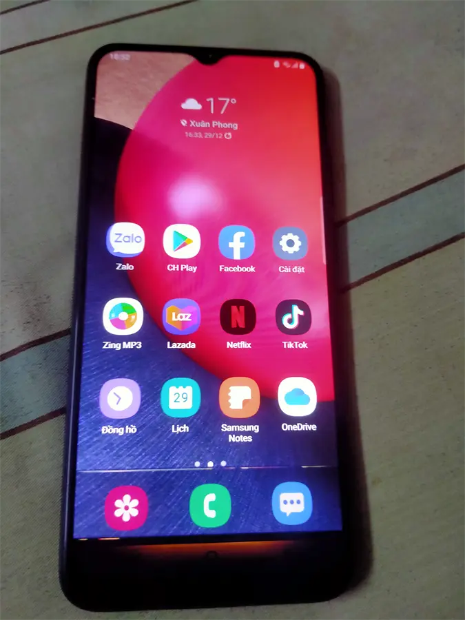 Khách hàng review Điện thoại Samsung Galaxy A02s (3GB/32GB) 2