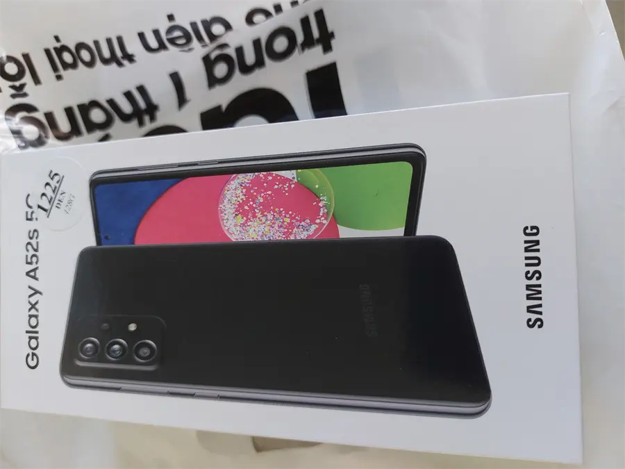 Khách hàng review Điện thoại Samsung Galaxy A52s 5G 128GB 30
