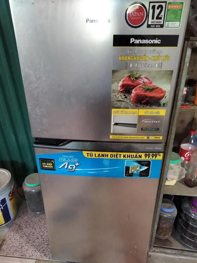 Khách hàng review Tủ lạnh Panasonic Inverter 234 lít NR-TV261APSV 60