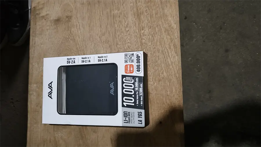 Khách hàng review Pin sạc dự phòng 10.000 mAh 10.5W AVA LA Y65 5