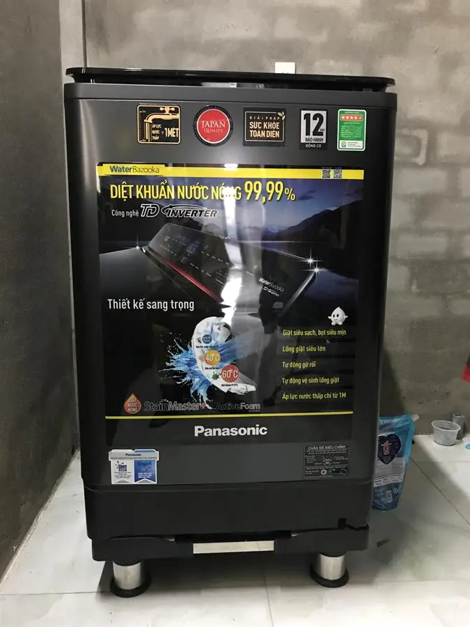 Khách hàng review Máy giặt Panasonic Inverter 14 Kg NA-FD14V1BRV 6