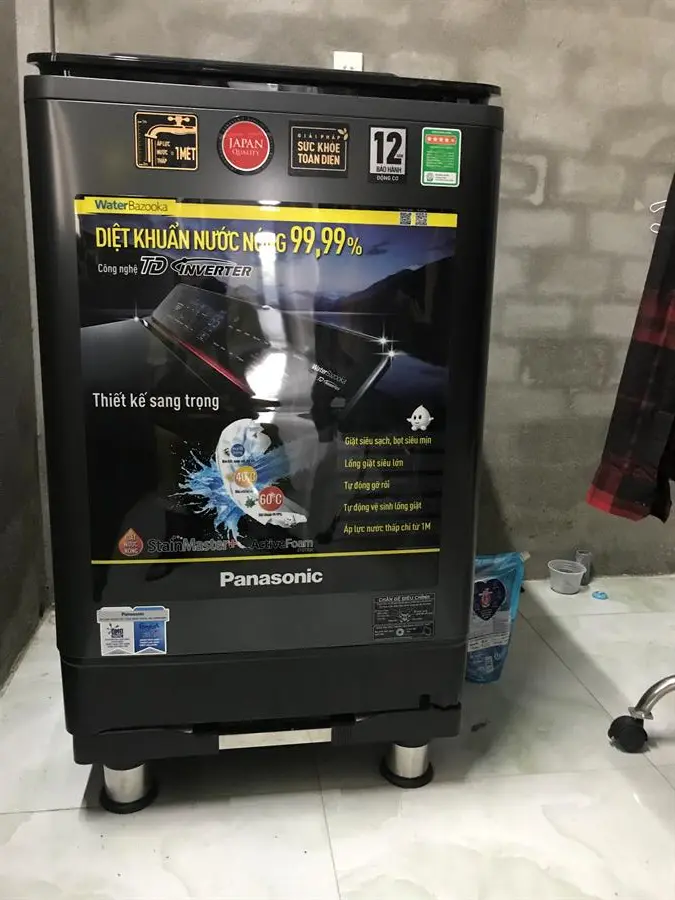 Khách hàng review Máy giặt Panasonic Inverter 14 Kg NA-FD14V1BRV 5